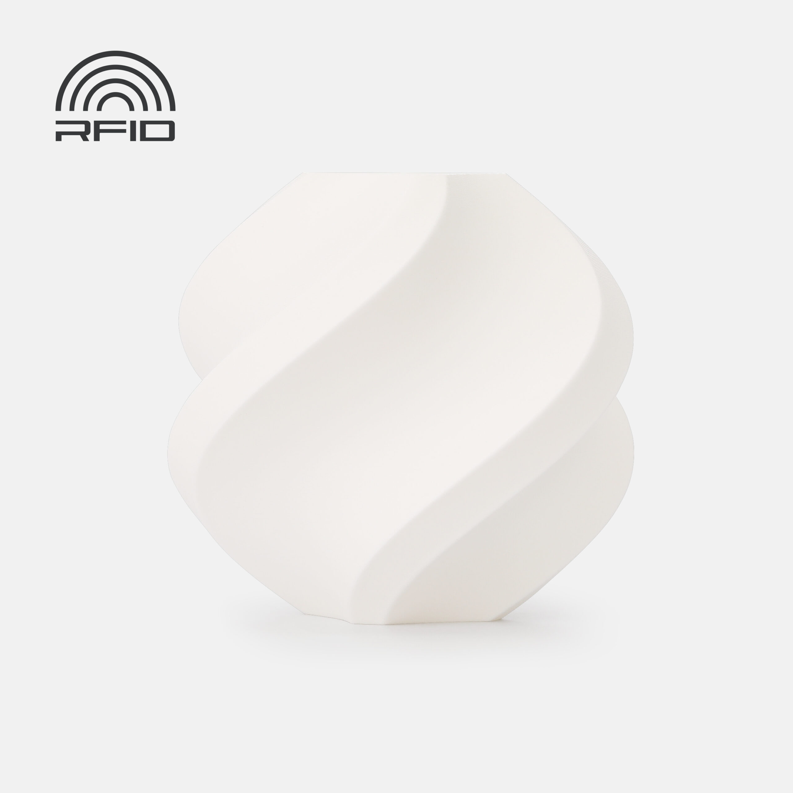 Filamento PLA – Pure Pure Branco (White) com Carretel 1Kg - Bambu Lab