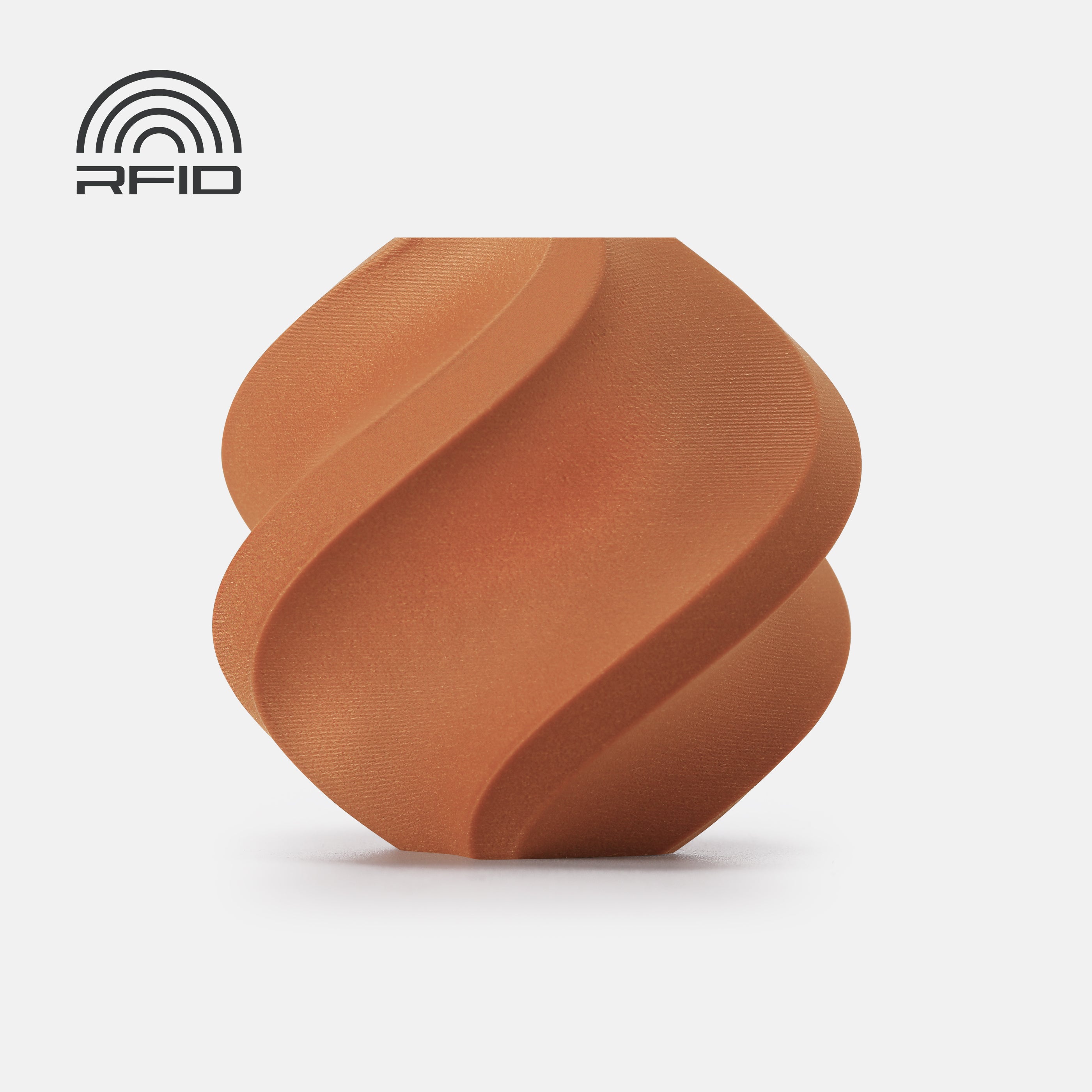 Filamento PLA – Madeira (Wood) Clay Marrom (Brown) com Carretel 1Kg - Bambu Lab