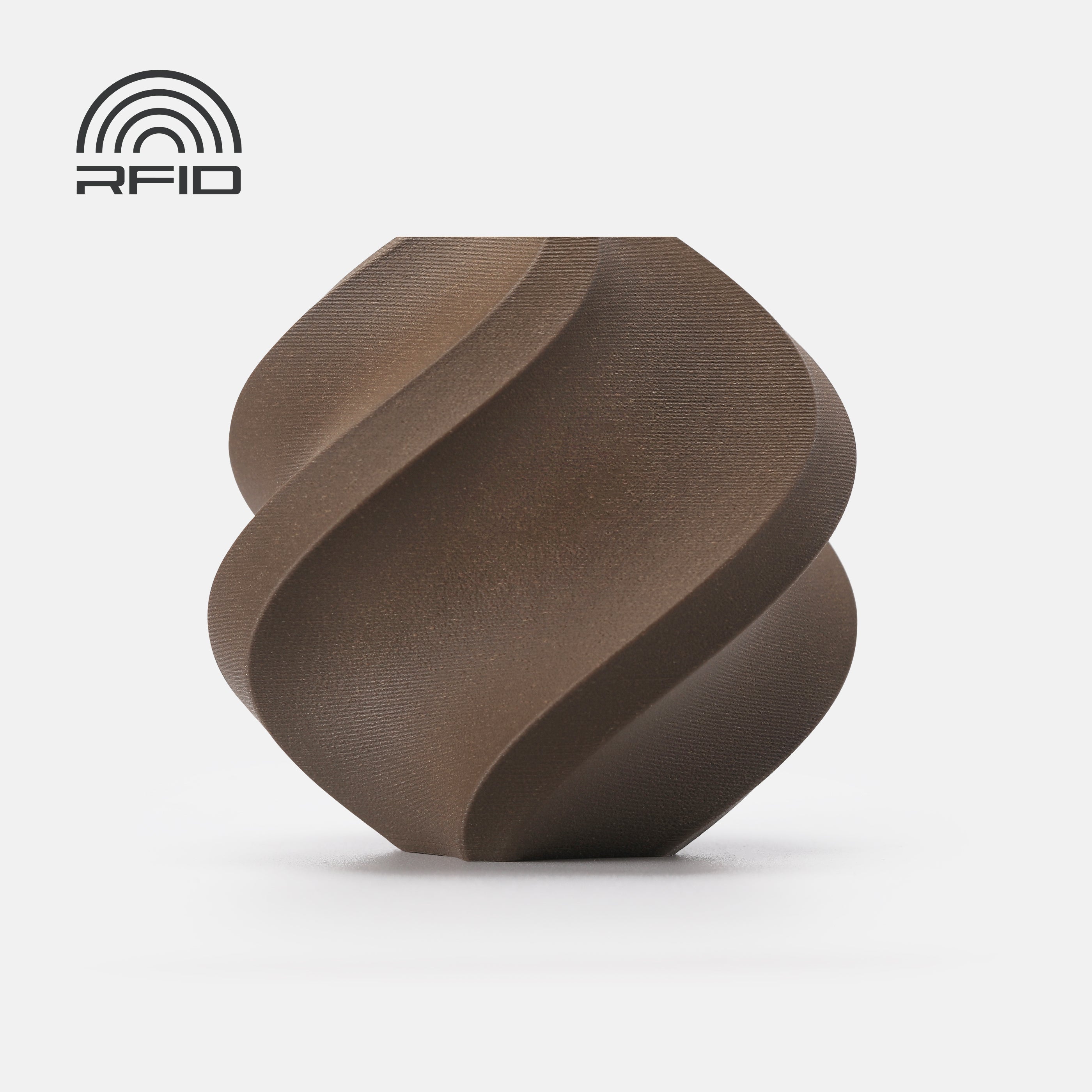 Filamento PLA – Madeira (Wood) Preto (Black) Walnut com Carretel 1Kg - Bambu Lab