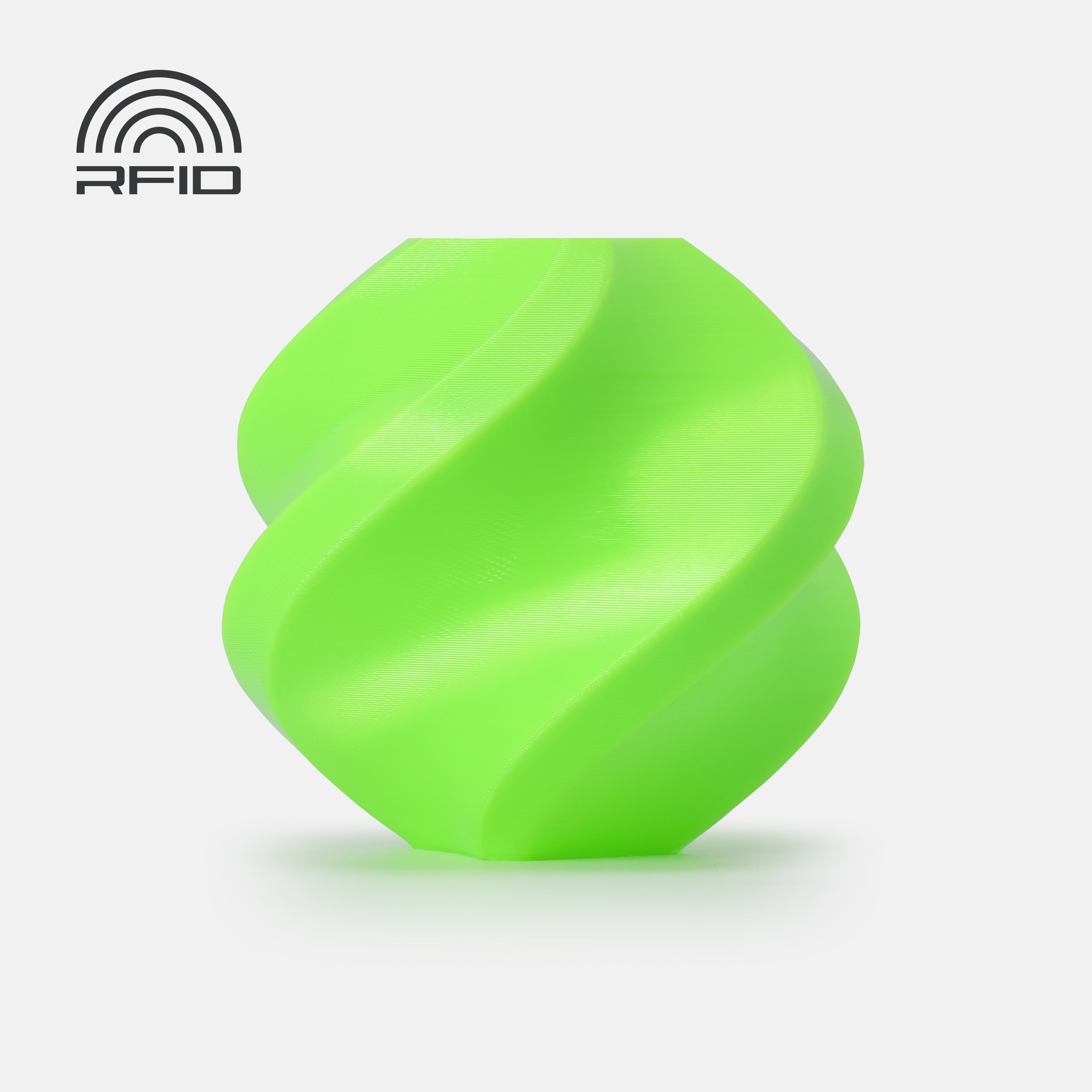 Filamento TPU For AMS Neon Verde (Green) com Carretel 1Kg - Bambu Lab