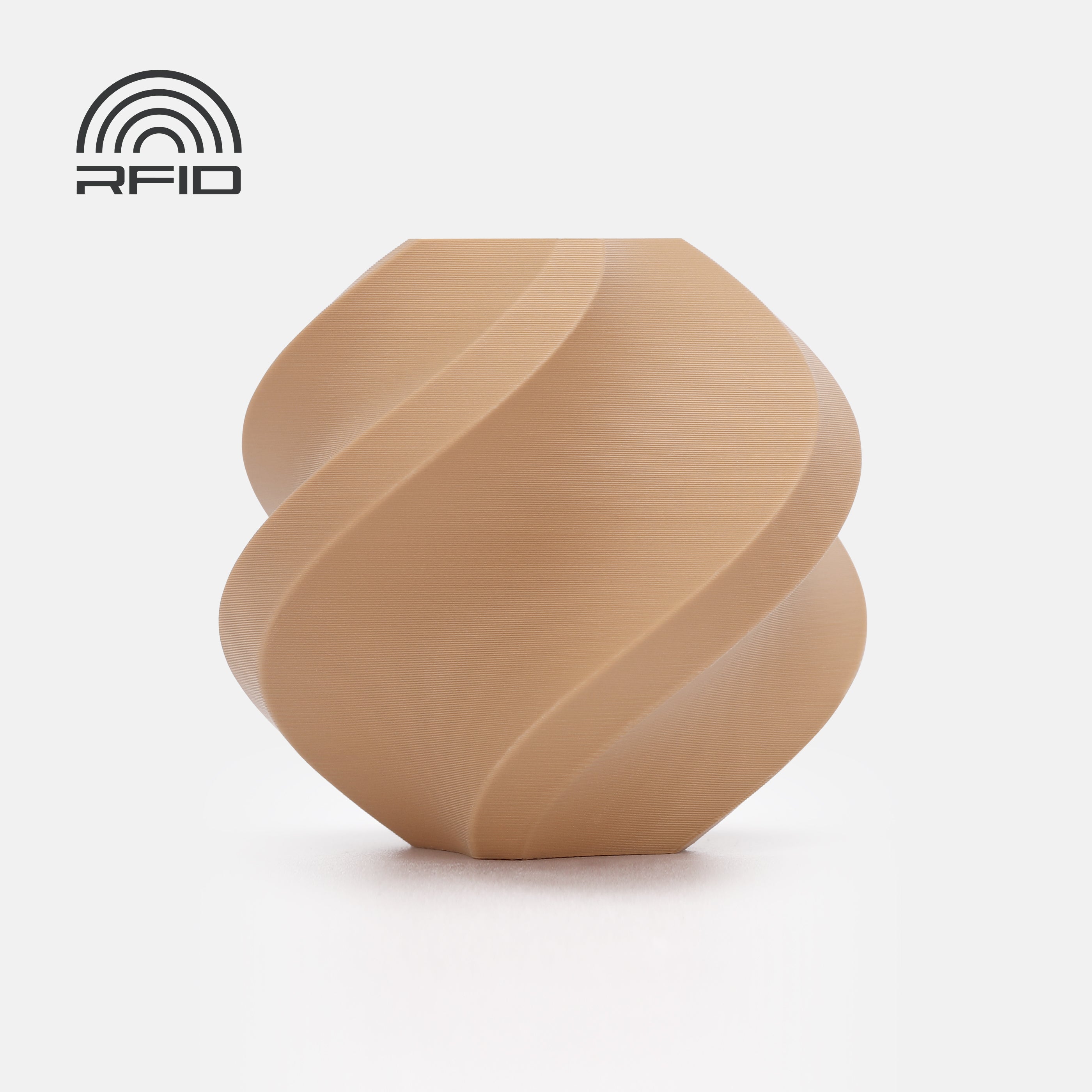 Refil Filamento PLA Matte – Caramel 1Kg - Bambu Lab
