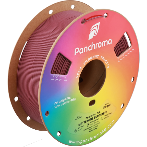 Filamento PLA – Panchroma Vinho Matte Borgonha - Polymaker