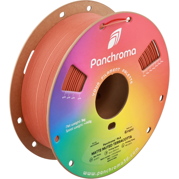 Filamento PLA – Panchroma Terracota Matte Apagada - Polymaker