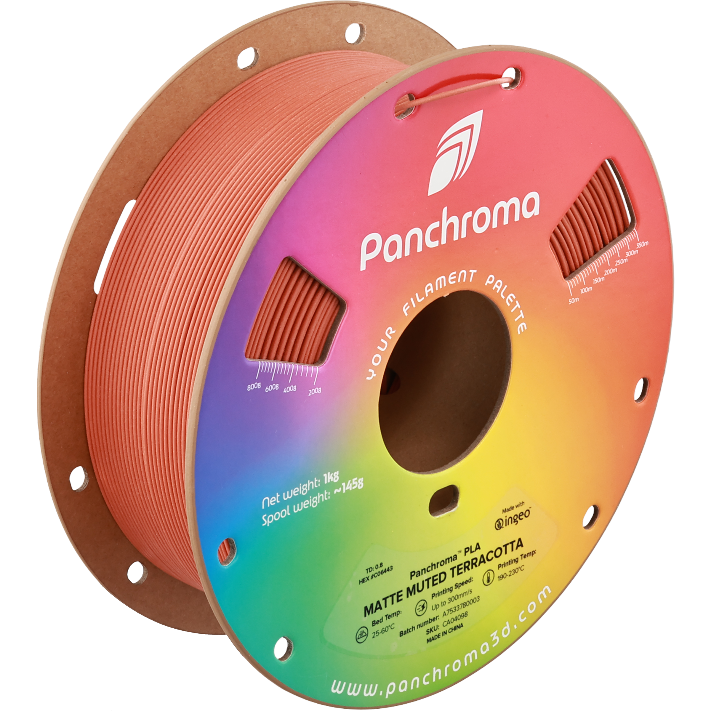Filamento PLA – Panchroma Terracota Matte Apagada - Polymaker