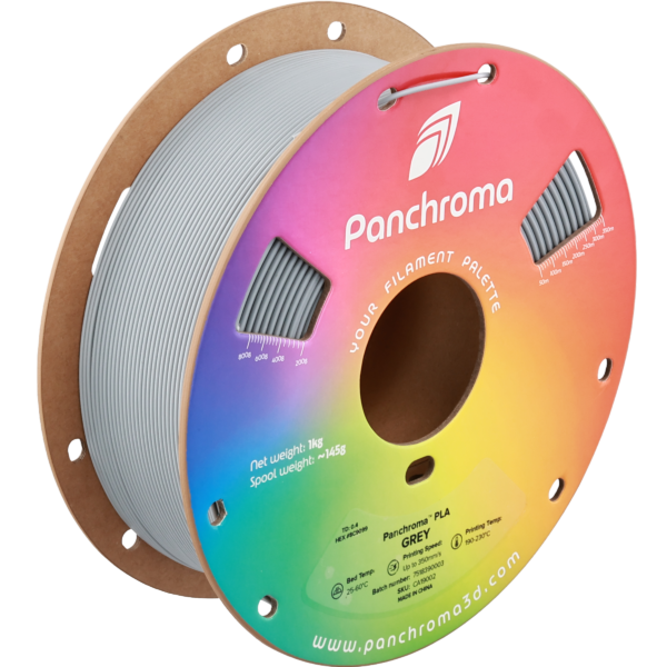 Filamento PLA – Panchroma Cinza - Polymaker