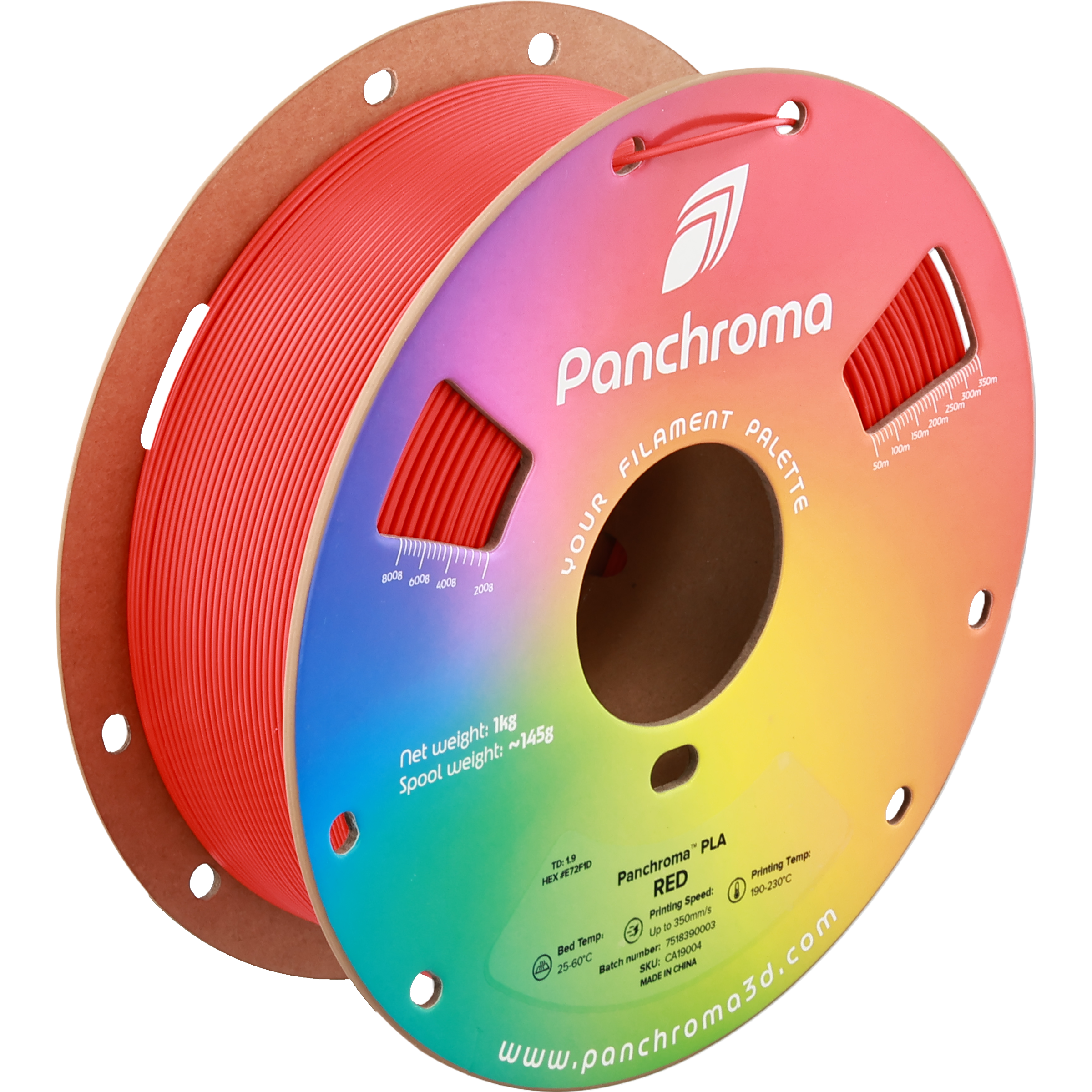 Filamento PLA – Panchroma Vermelho (Red) - Polymaker