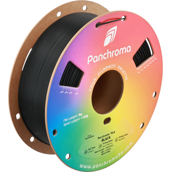 Filamento PLA – Panchroma Preto - Polymaker