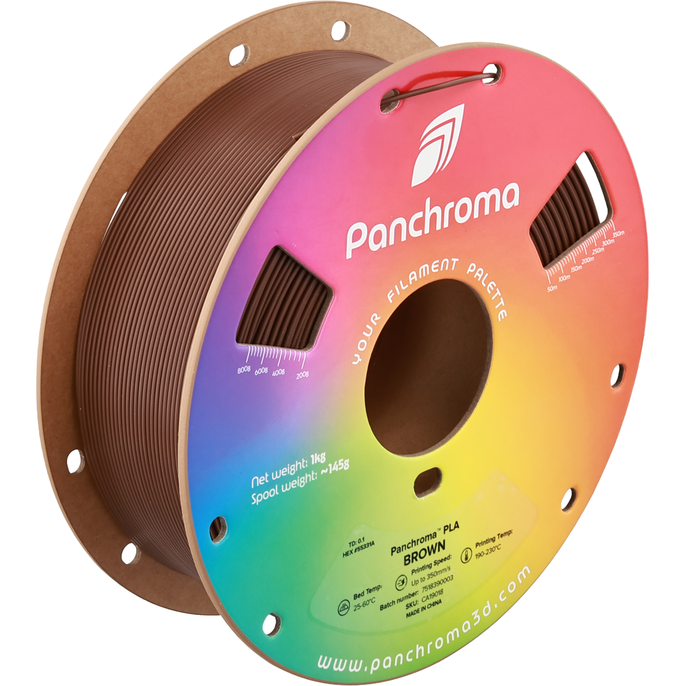 Filamento PLA – Panchroma Marrom (Brown) - Polymaker