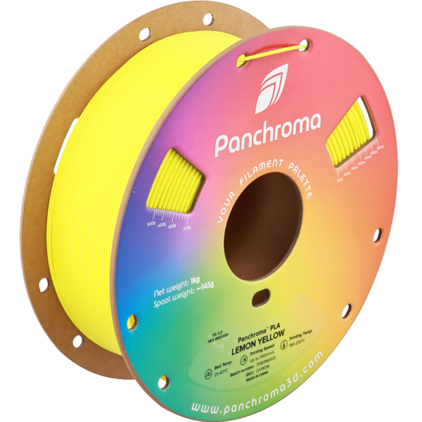 Filamento PLA – Panchroma Amarelo Limão - Polymaker