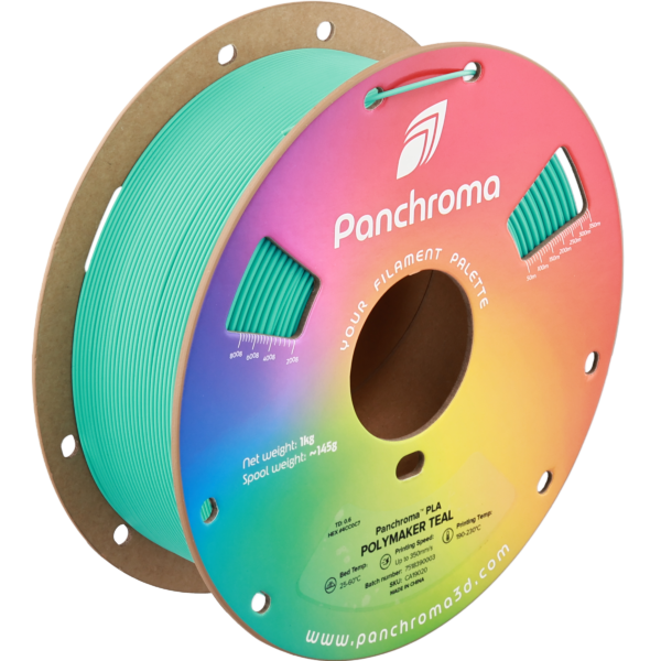 Filamento PLA – Panchroma Verde Azulado (Teal) - Polymaker