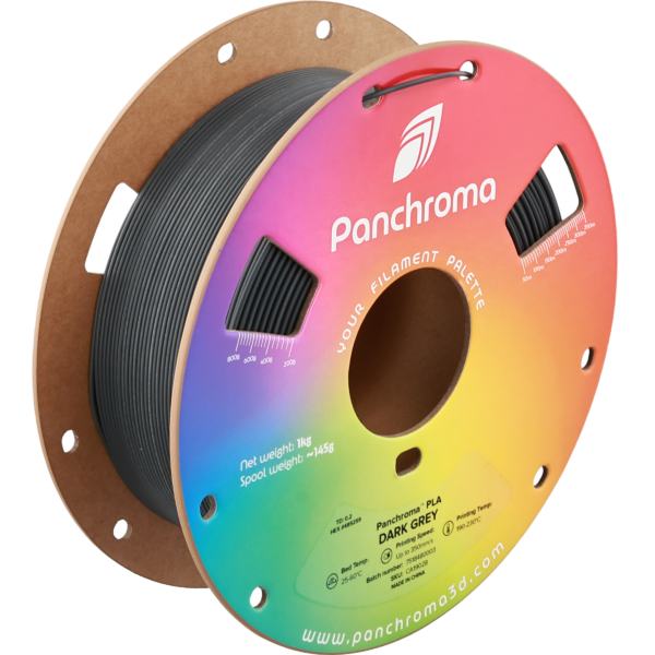 Filamento PLA – Panchroma Cinza Escuro - Polymaker