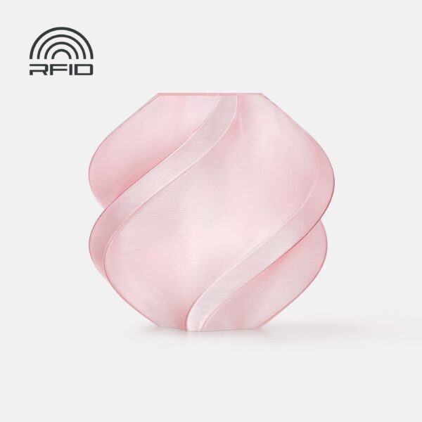 Refil Filamento PETG – Translúcido (Translucent) Rosa (Pink) 1Kg - Bambu Lab
