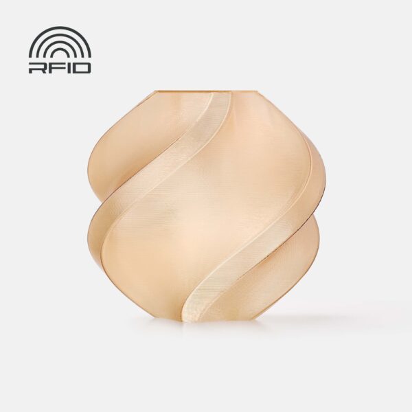 Refil Filamento PETG – Translúcido (Translucent) Marrom (Brown) 1Kg - Bambu Lab