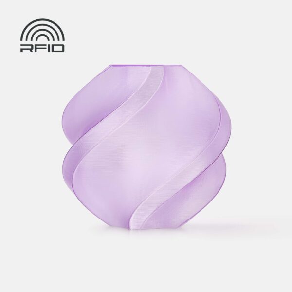 Refil Filamento PETG – Translúcido (Translucent) Roxo (Purple) 1Kg - Bambu Lab