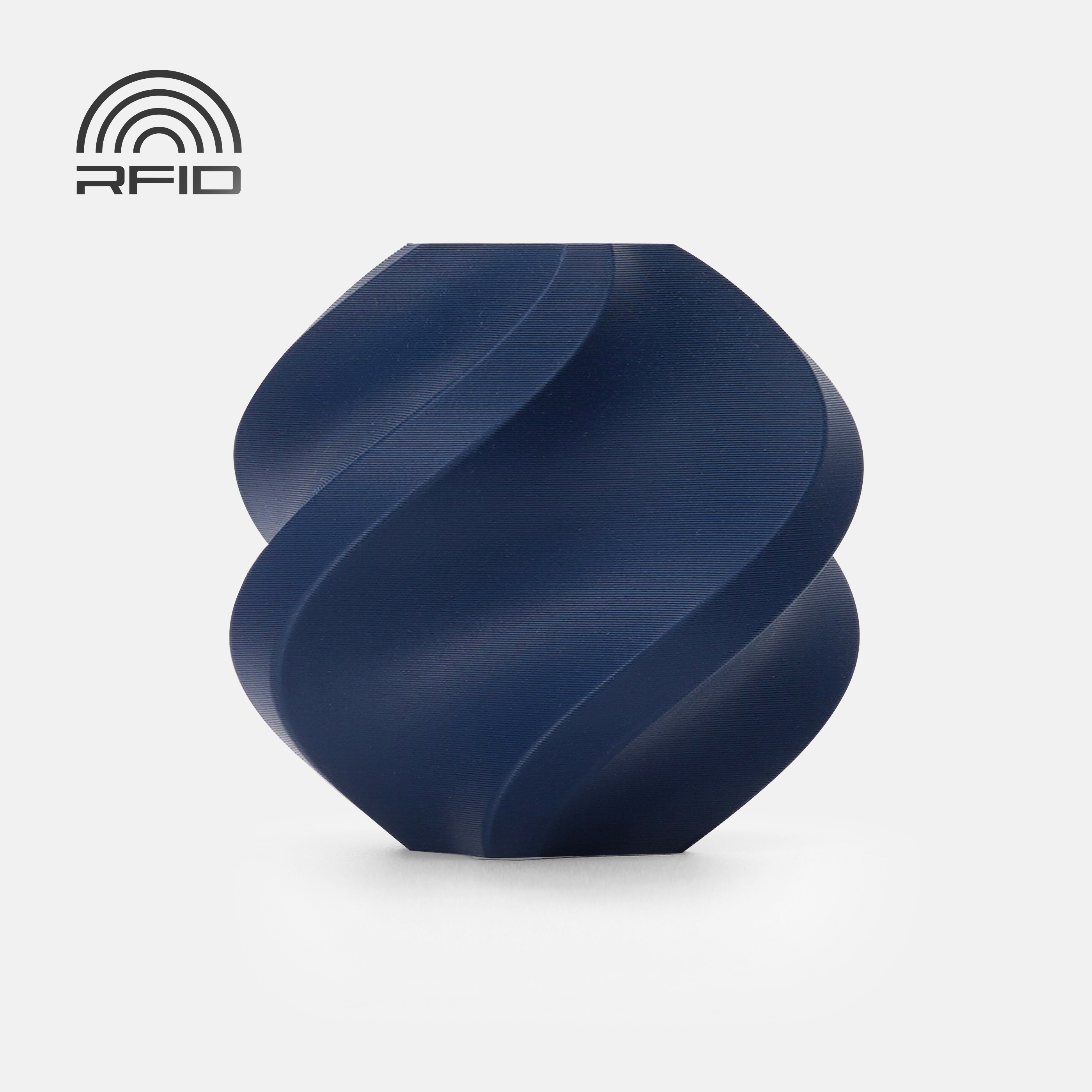 Refil Filamento PLA Matte – Azul Escuro (Dark Blue) 1Kg - Bambu Lab