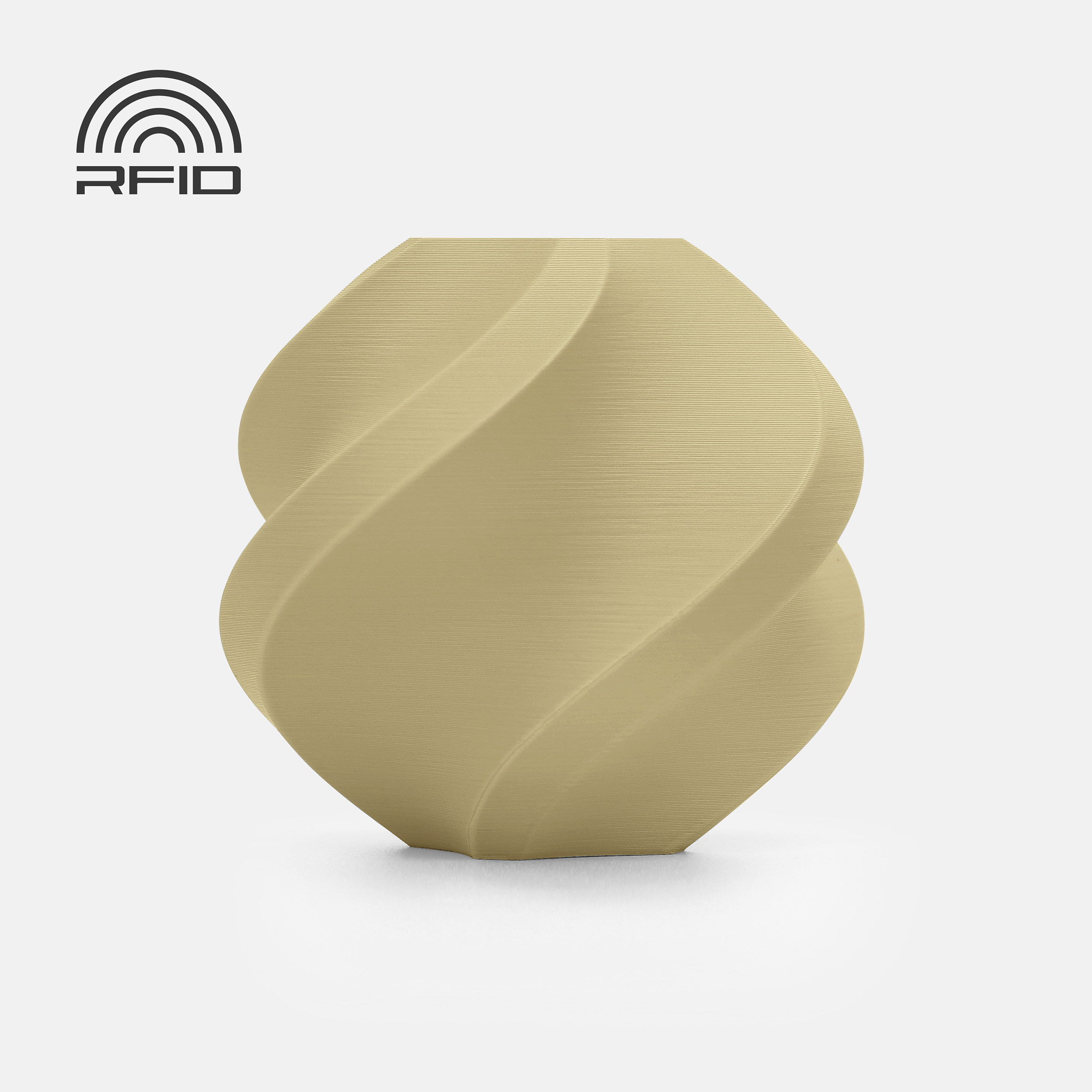 Refil Filamento PLA Matte – Desert Castanho-Claro (Tan) 1Kg - Bambu Lab