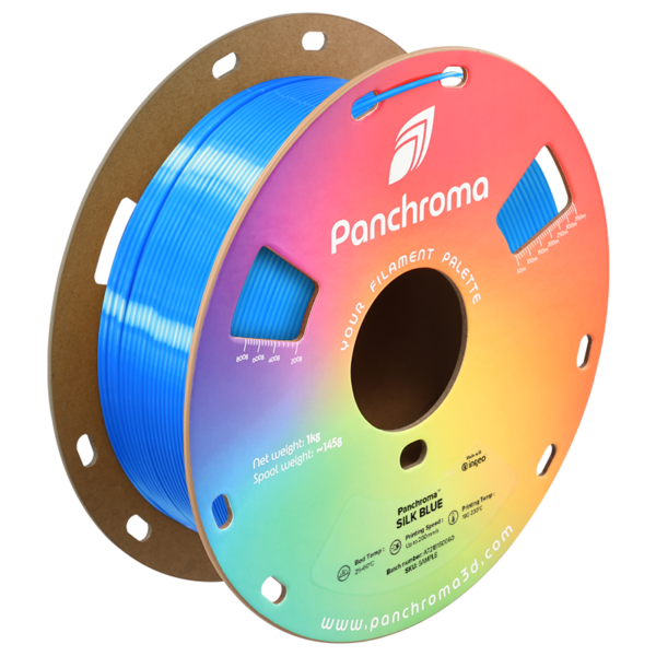 Filamento Panchroma PLA Silk – Azul (Blue) - Polymaker