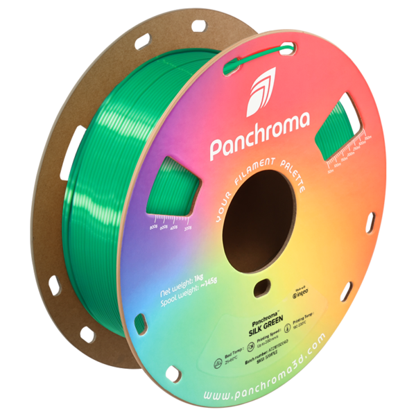 Filamento Panchroma PLA Silk – Verde - Polymaker