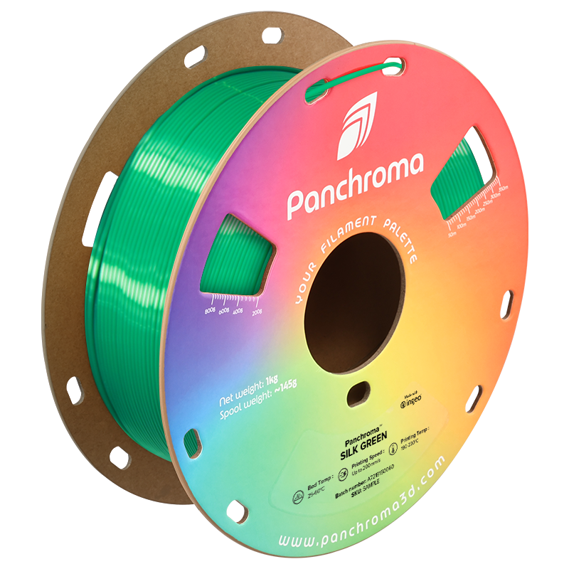 Filamento Panchroma PLA Silk – Verde - Polymaker