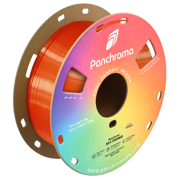 Filamento Panchroma PLA Silk – Laranja - Polymaker