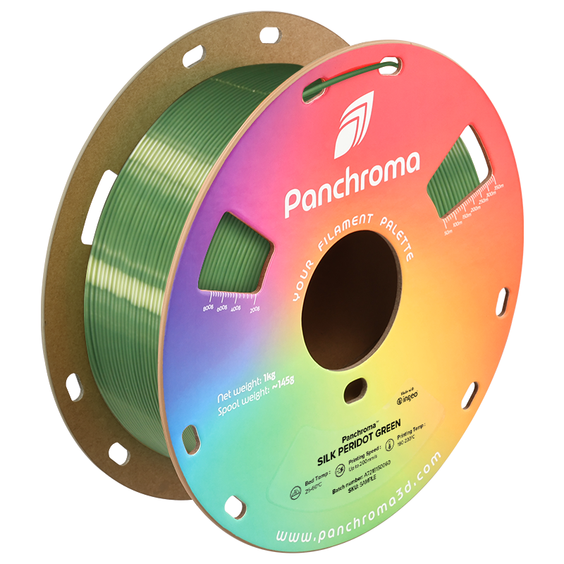 Filamento Panchroma PLA Silk – Peridot Verde - Polymaker