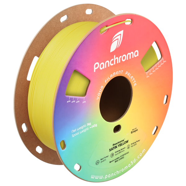 Filamento PLA – Panchroma Amarelo Acetinado - Polymaker