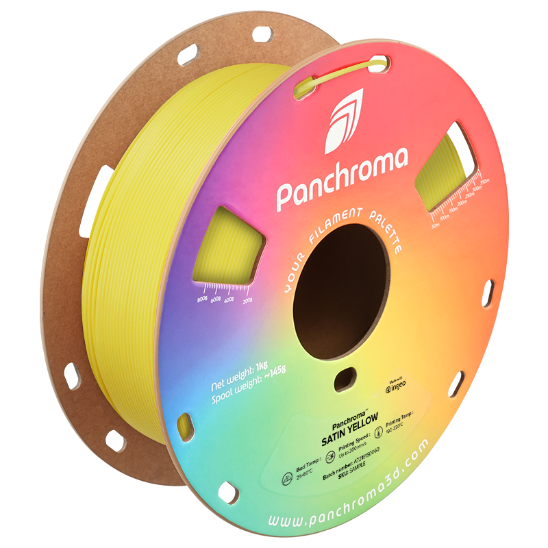 Filamento PLA – Panchroma Amarelo Acetinado - Polymaker