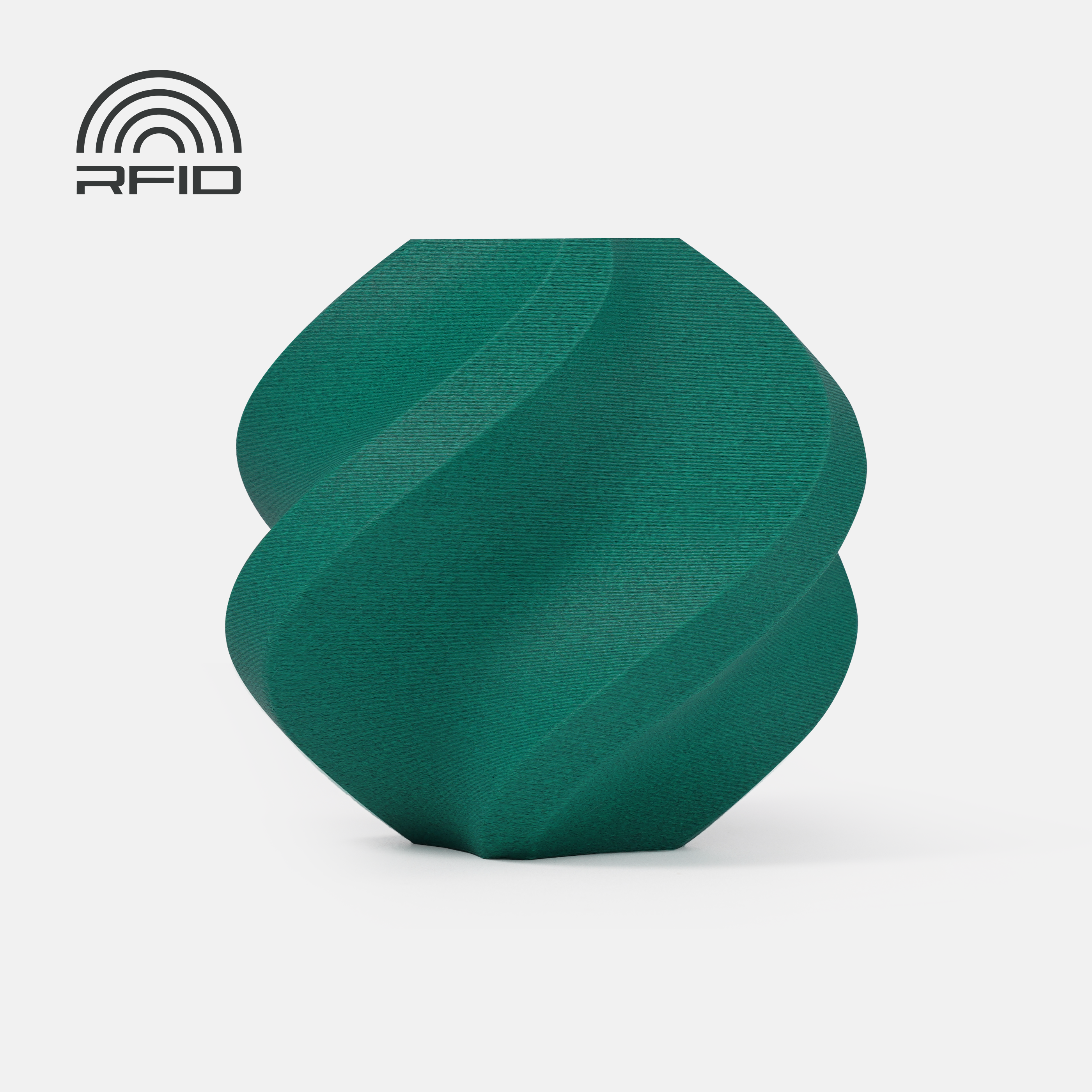Filamento PETG-CF – Malachite Verde (Green) com Carretel 1Kg - Bambu Lab