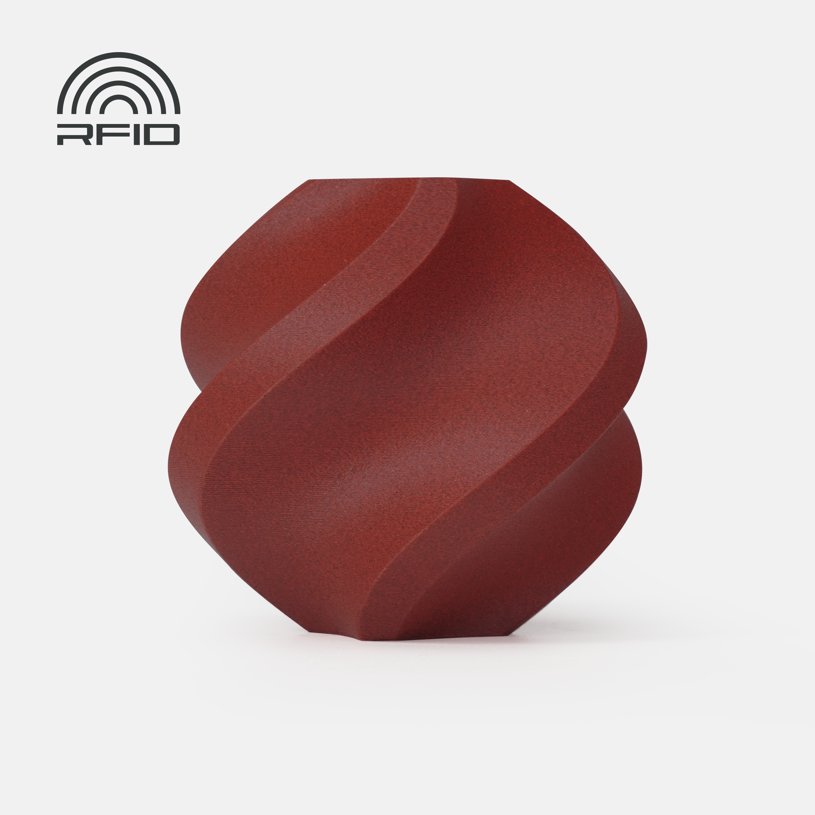 Filamento PETG-CF – Brick Vermelho (Red) com Carretel 1Kg - Bambu Lab