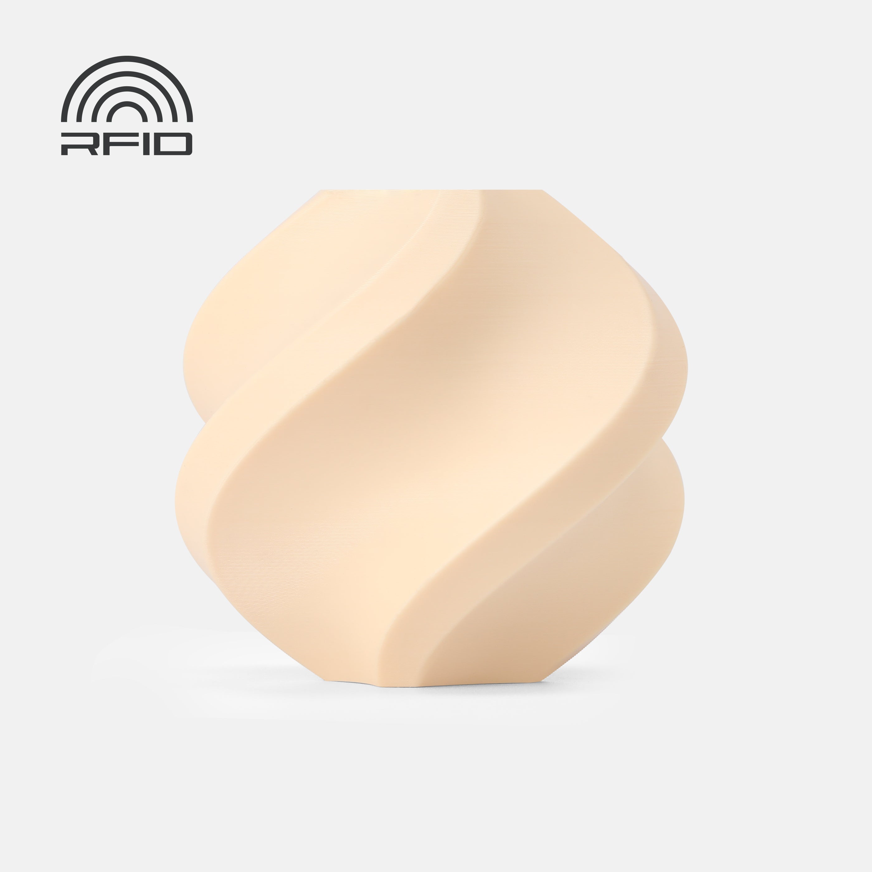 Filamento PETG HF – Creme (Cream) com Carretel 1Kg - Bambu Lab