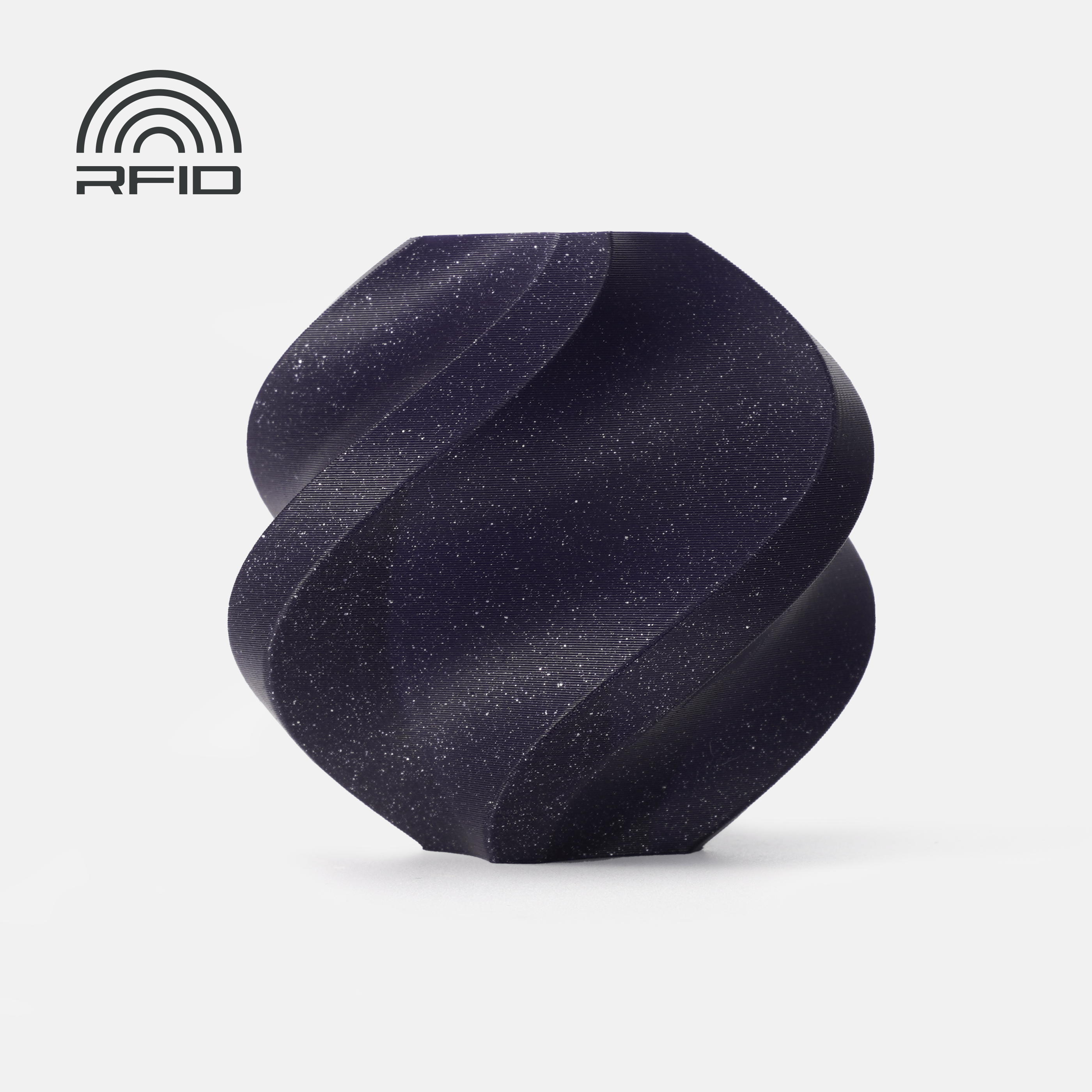 Filamento PLA – Cintilante (Sparkle) Royal Roxo (Purple) Cintilante (Sparkle) com Carretel 1Kg - Bambu Lab