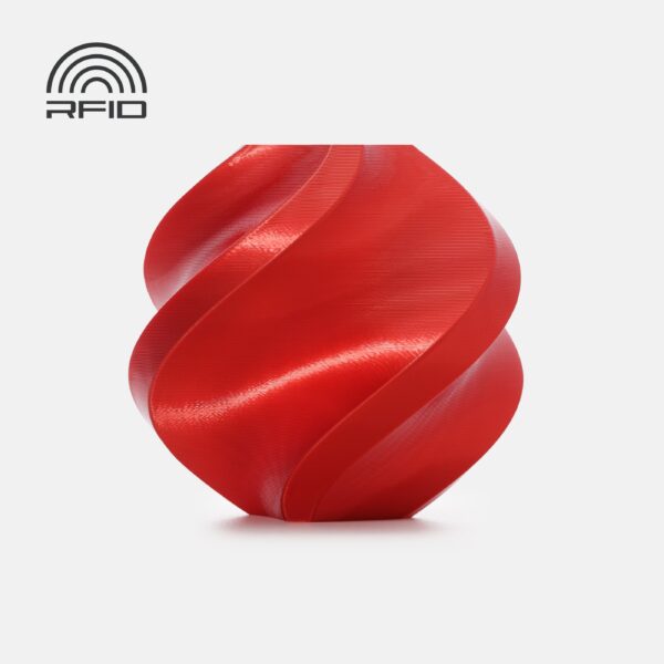 Filamento PLA Silk+ – Vermelho Candy (Candy Red) com Carretel 1Kg - Bambu Lab