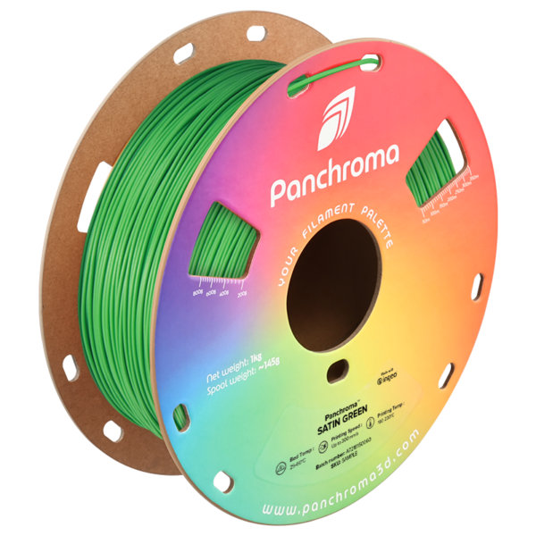 Filamento PLA – Panchroma Verde Cetimado - Polymaker