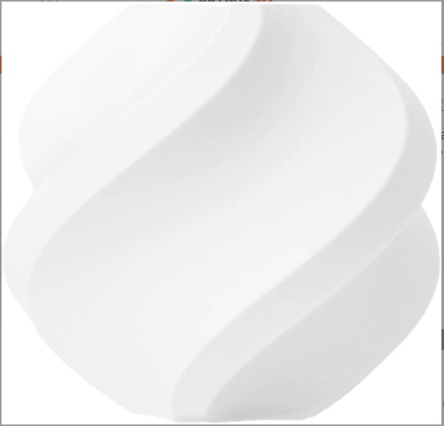 Refil Filamento PLA Lite – Branco - Bambu Lab