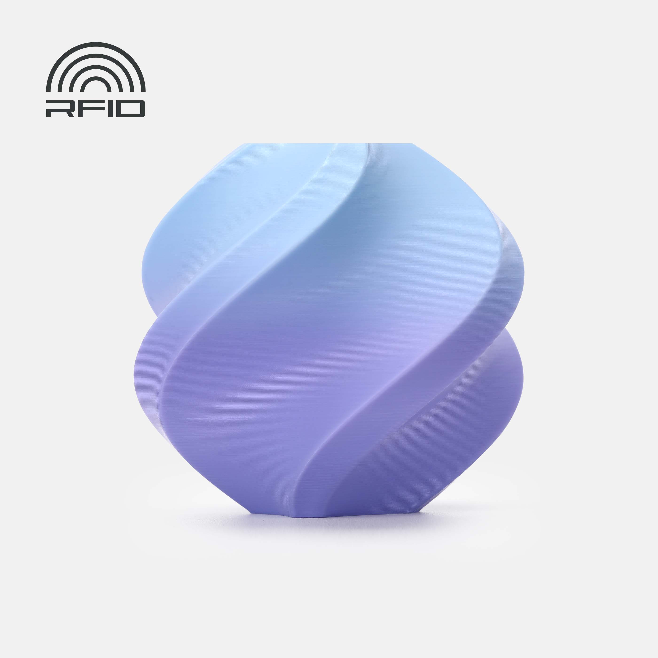 Filamento PLA Basic – Degradê (Gradient) Blueberry Bubblegum com Carretel 1Kg - Bambu Lab