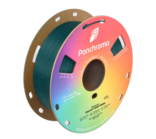 Filamento PLA – Panchroma Galáxia (Galaxy) Verde Escuro 1,75Mm 1,00 Kg - Polymaker