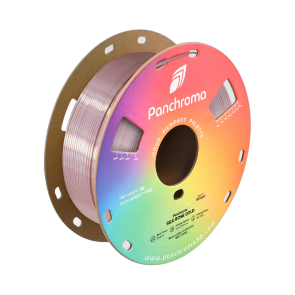 Filamento PLA – Panchroma Seda Rosa (Rose) Dourado (Gold) 1,75Mm 1,00Kg - Polymaker