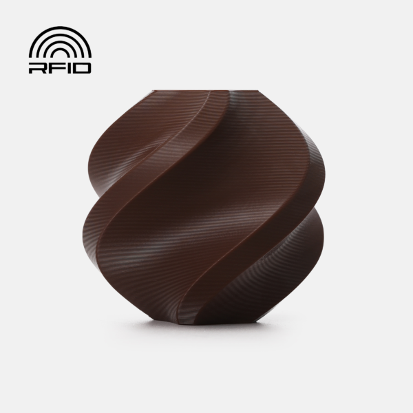 Filamento PETG Basic – Marrom Escuro com Carretel - Bambu Lab