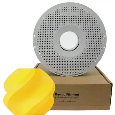 Filamento PLA Basic – Amarelo com Carretel - Bambu Lab