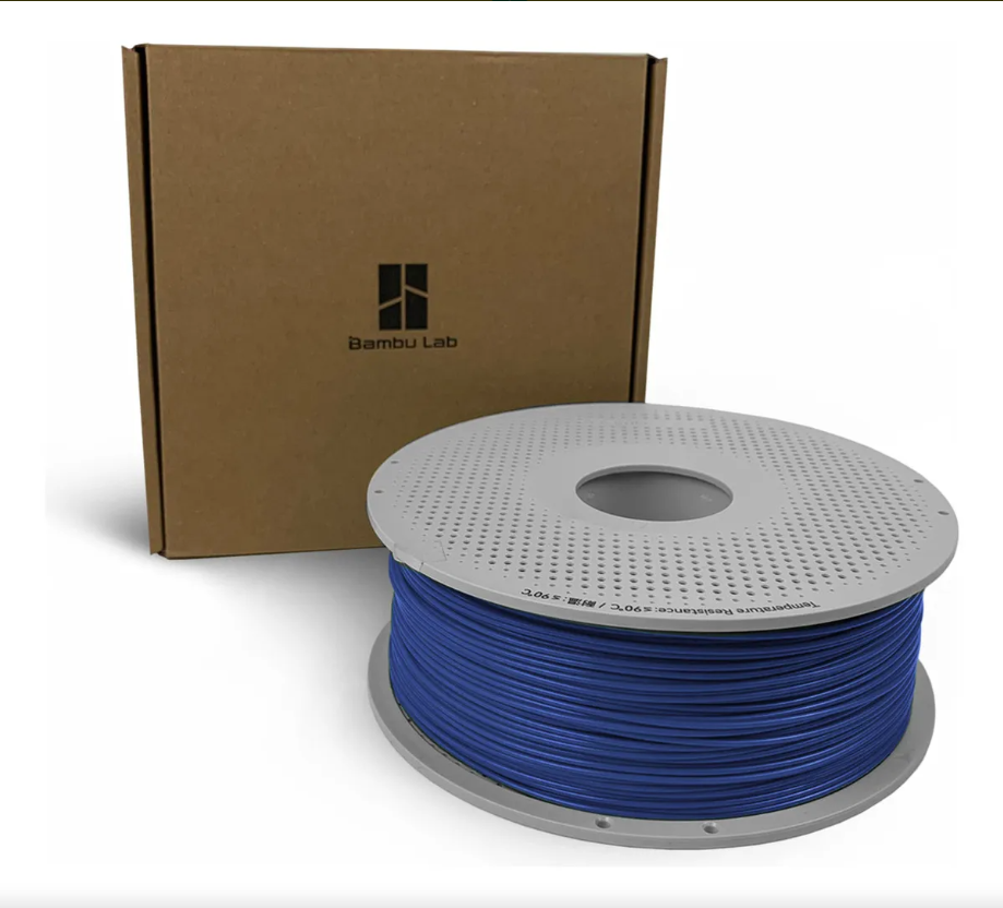 Filamento PLA Basic – Azul com Carretel - Bambu Lab