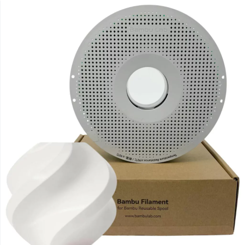 Filamento PLA Basic – Branco Carretel - Bambu Lab