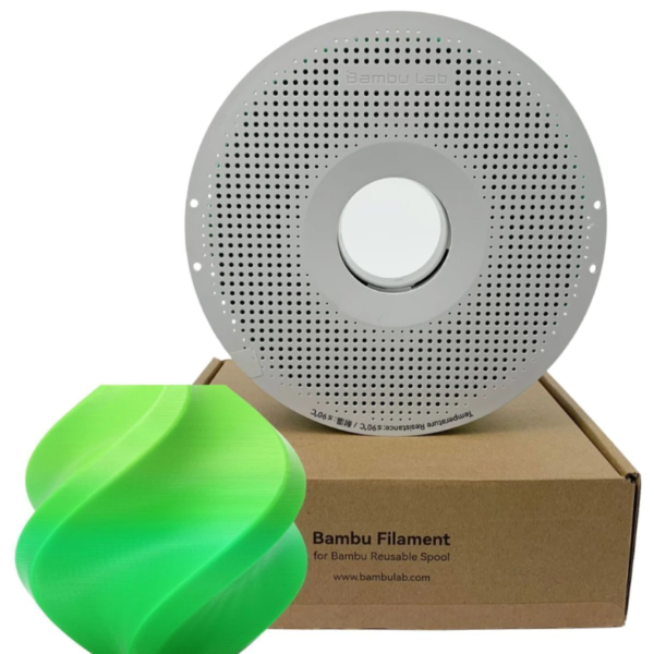 Filamento PLA Basic – Menta Lima com Carretel - Bambu Lab