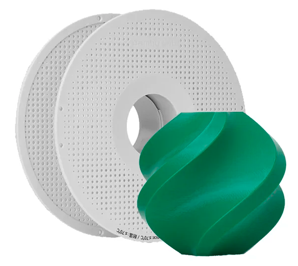 Filamento PLA Basic – Verde Visco com Carretel - Bambu Lab