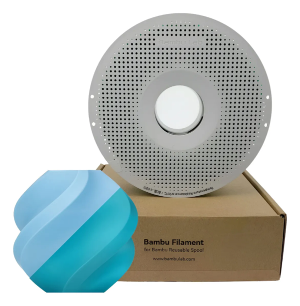 Filamento PLA – Brilho No Escuro (Glow) Azul com Carretel - Bambu Lab