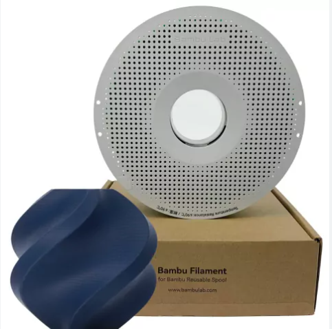 Filamento PLA Matte – Azul Escuro com Carretel - Bambu Lab