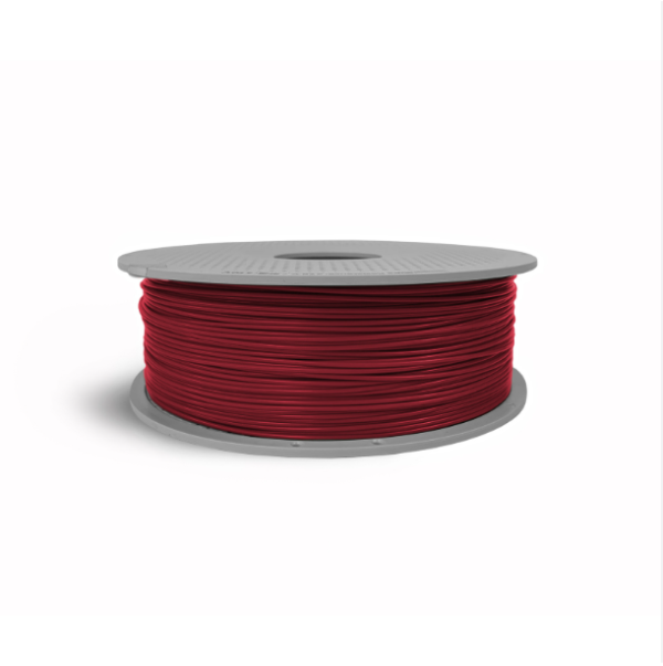 Filamento PLA Matte – Vermelho Escuro com Carretel - Bambu Lab