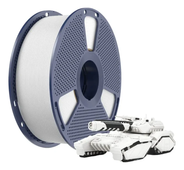 Filamento PLA – Meta Branco - SUNLU