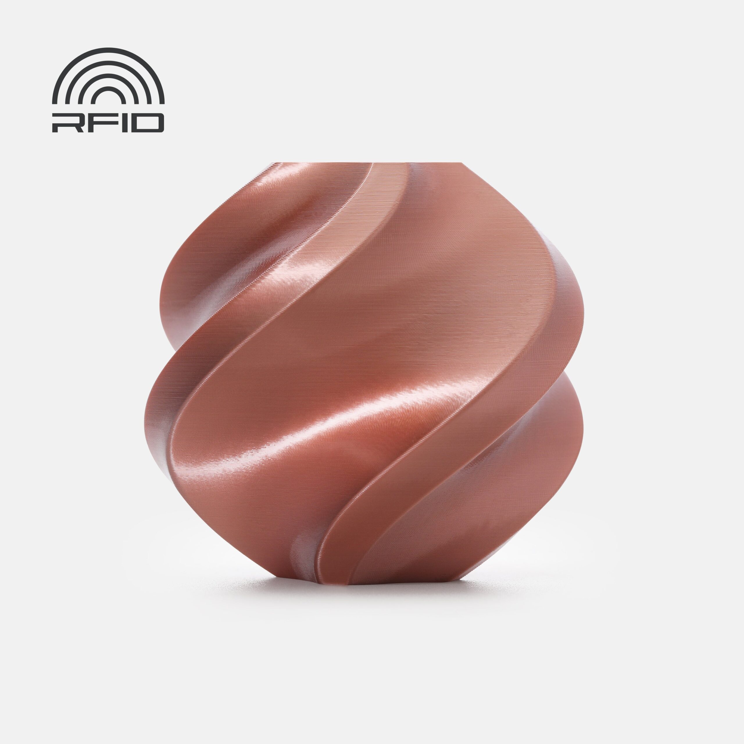 Filamento PLA Silk+ – Ouro Rosa (Rose) com Carretel - Bambu Lab