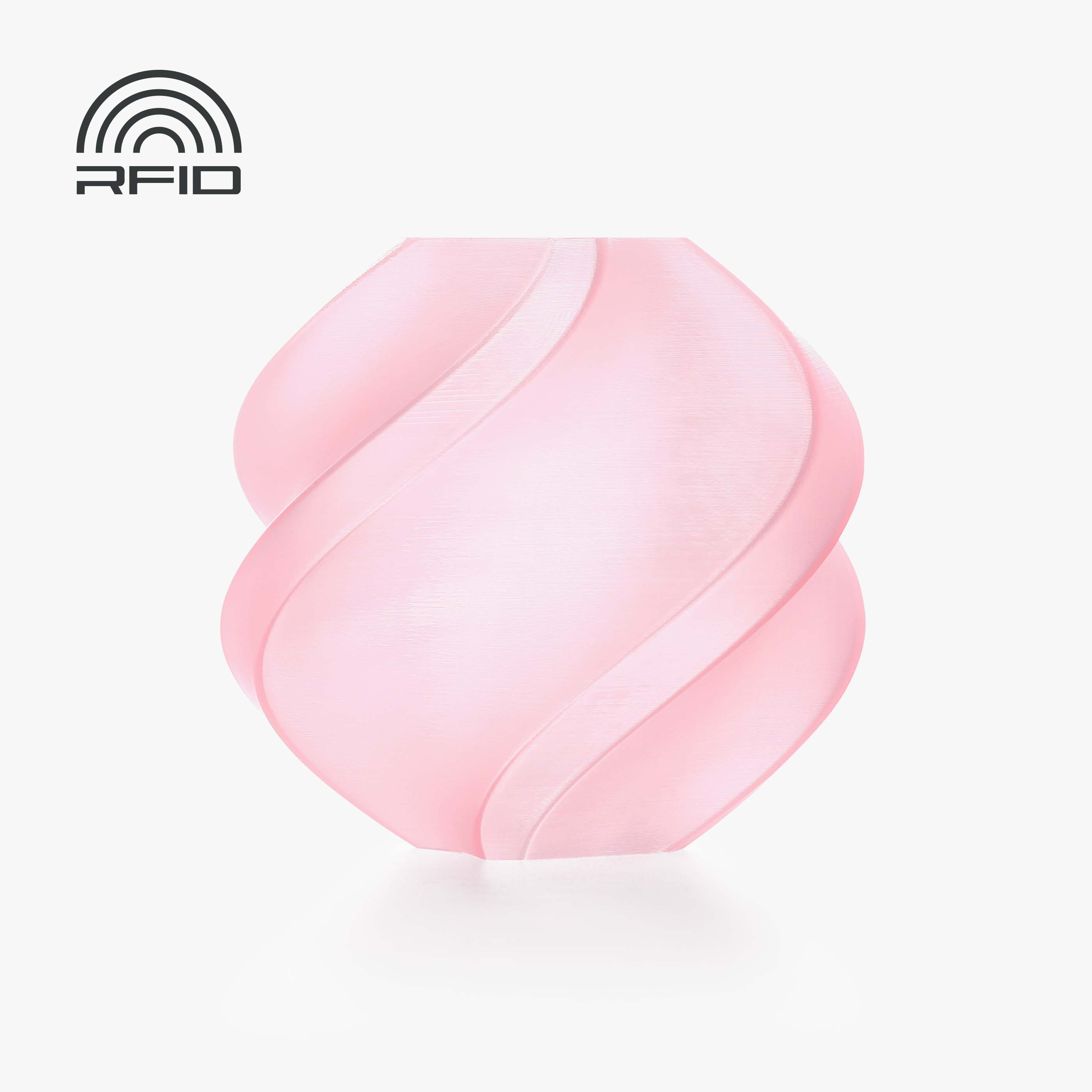 Filamento PLA – Translúcido (Translucent) Cherry Rosa (Pink) com Carretel 1Kg - Bambu Lab