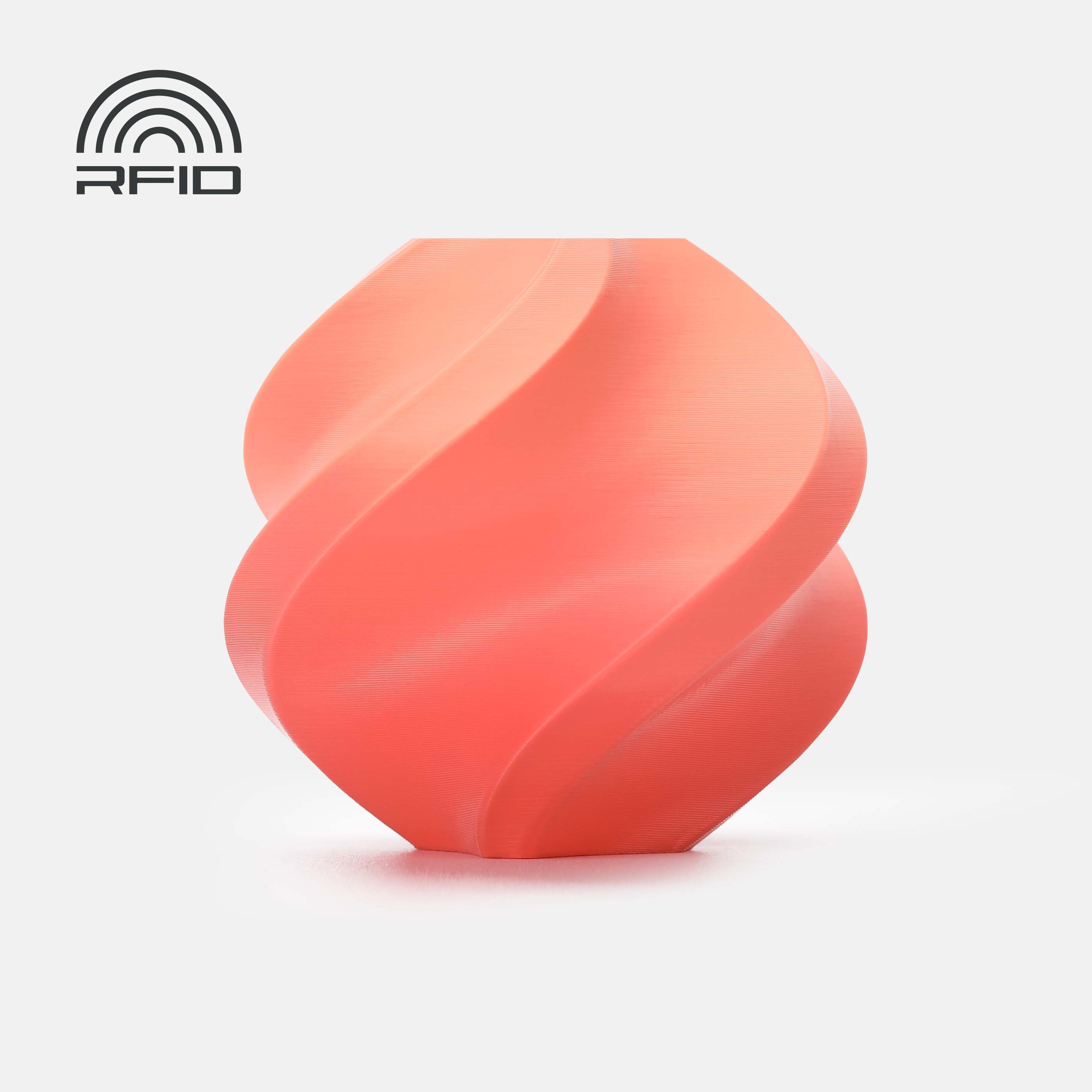 Filamento PLA Basic – Degradê (Gradient) Rosa (Pink) Citrus com Carretel 1Kg - Bambu Lab